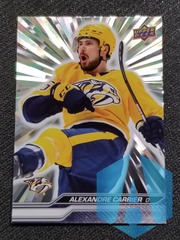 2023-24 Upper Deck Series 1 Silver Outburst Alexandre Carrier #103 Nashville